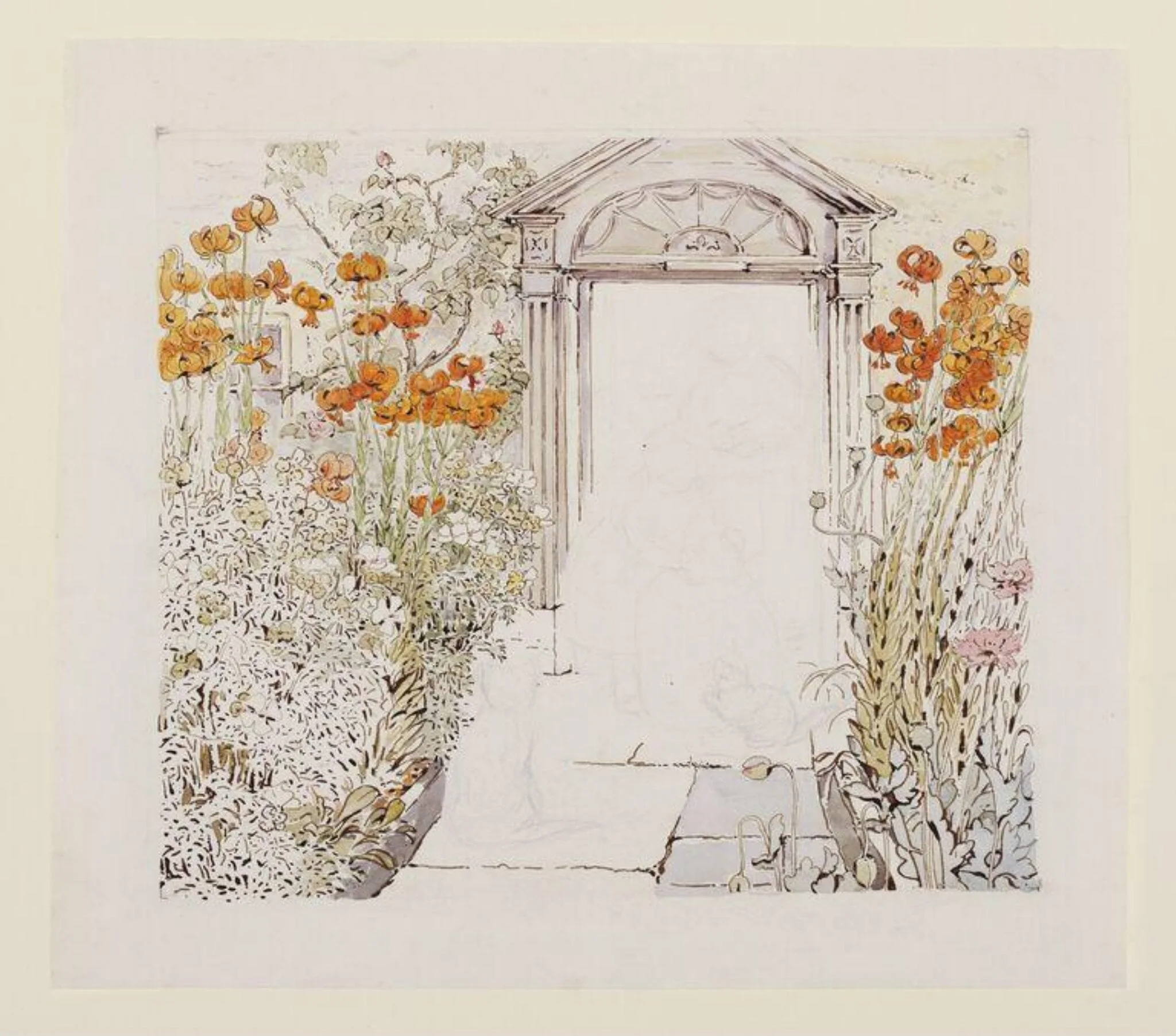 Setting for 'The Veal and Ham Pie', detail