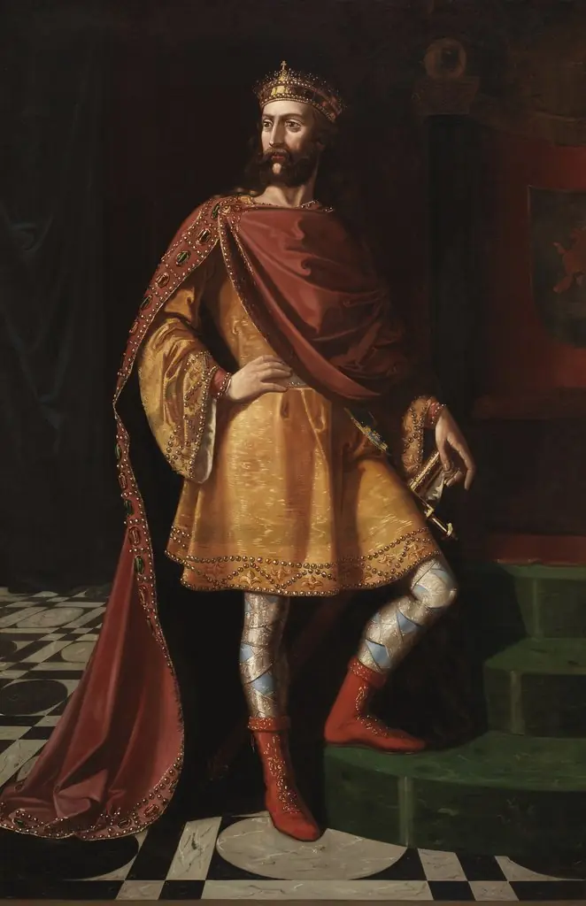Ervigio, by Ramón Cortés, oil, 1850