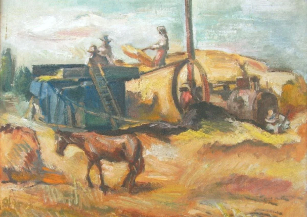 La treierat, detail