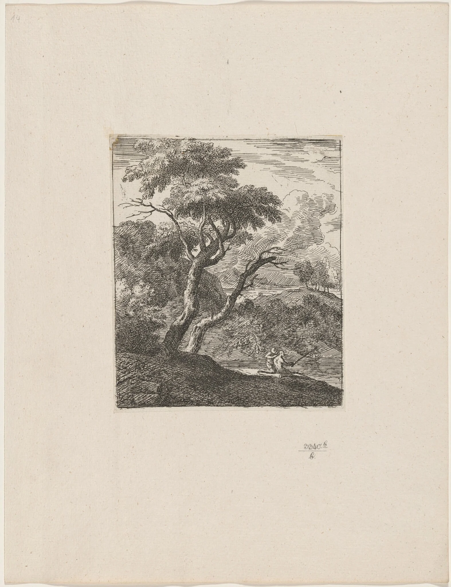 The Two Great Trees, detail