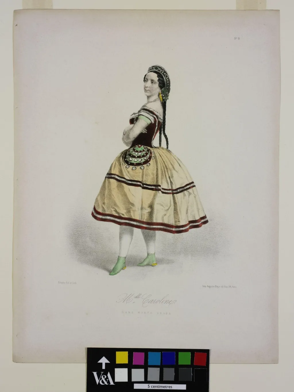 Melle Caroline, by Marie-Alexandre Alophe, 1860