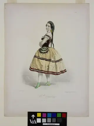 Melle Caroline, by Marie-Alexandre Alophe, 1860