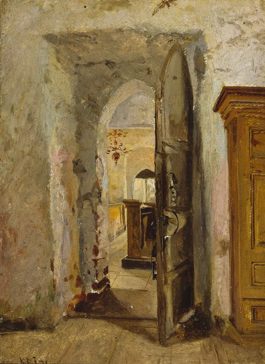 Sakariston ovi, detail