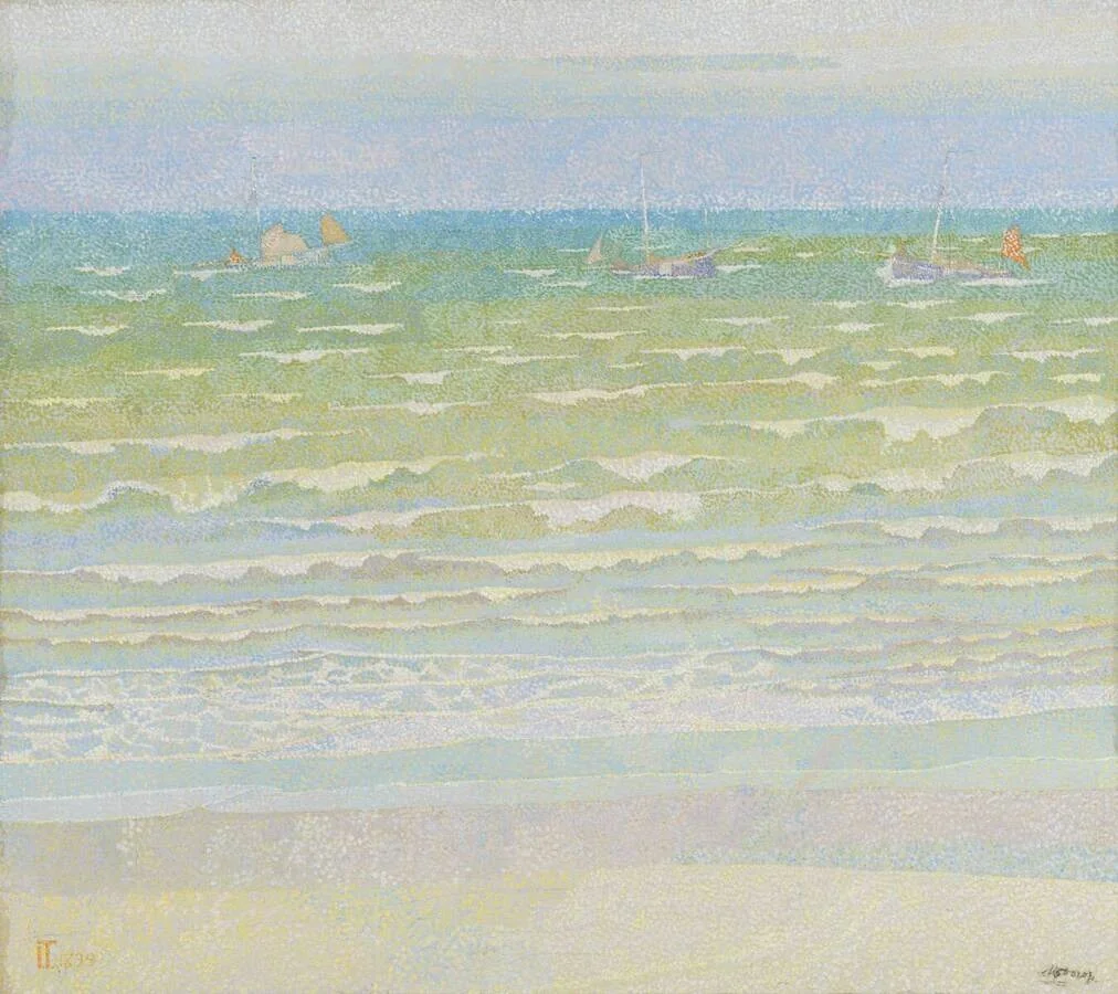 De zee, detail