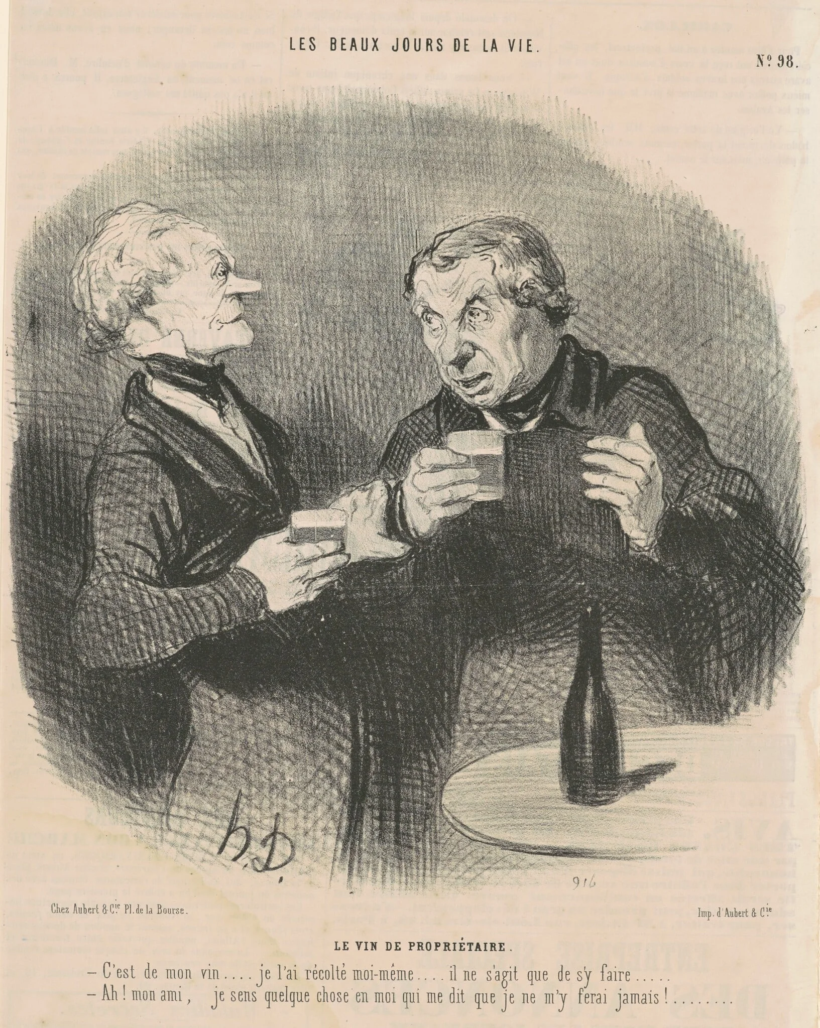 Le vin de propriétaire, detail