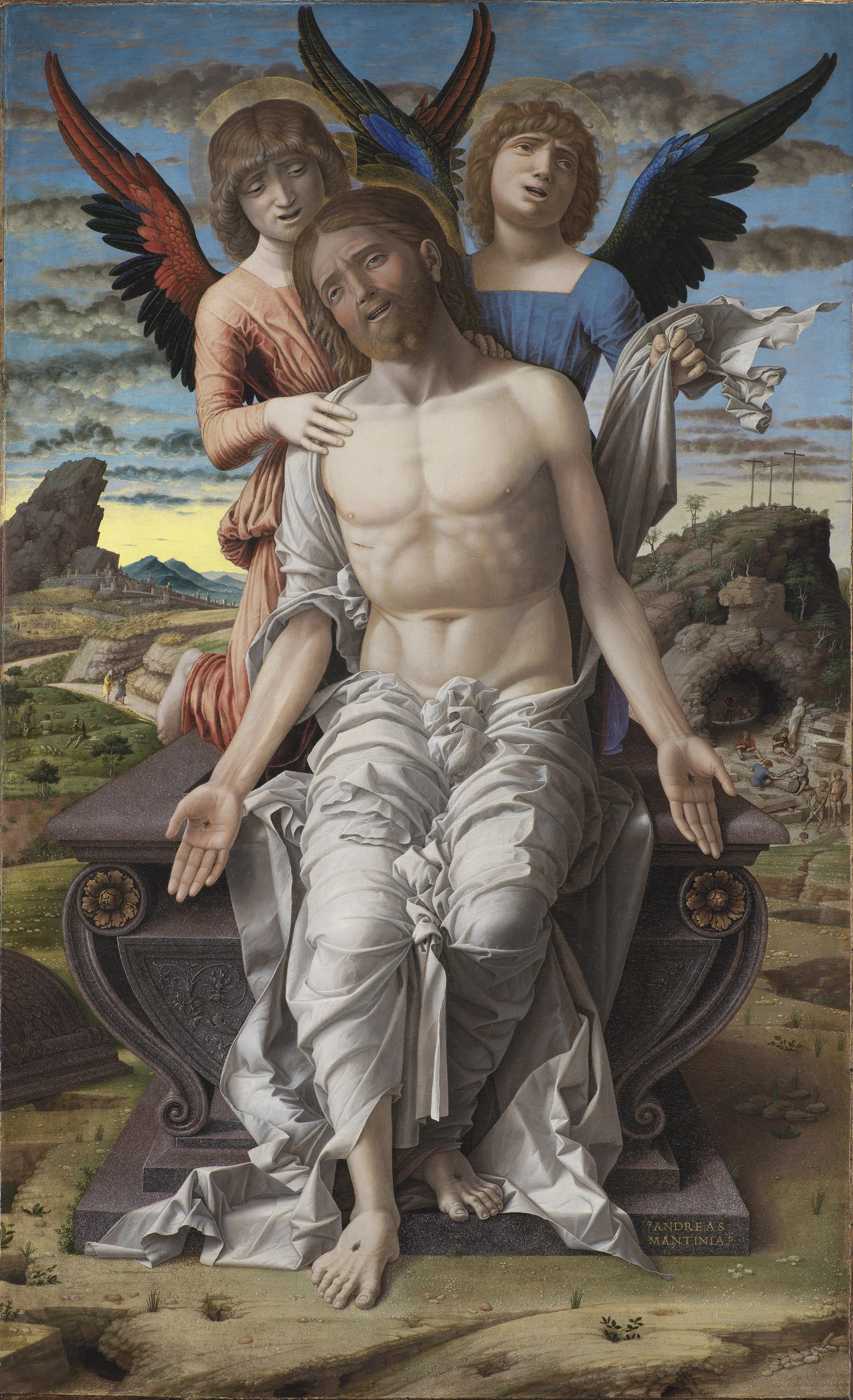 Christ as the Suffering Redeemer, detail