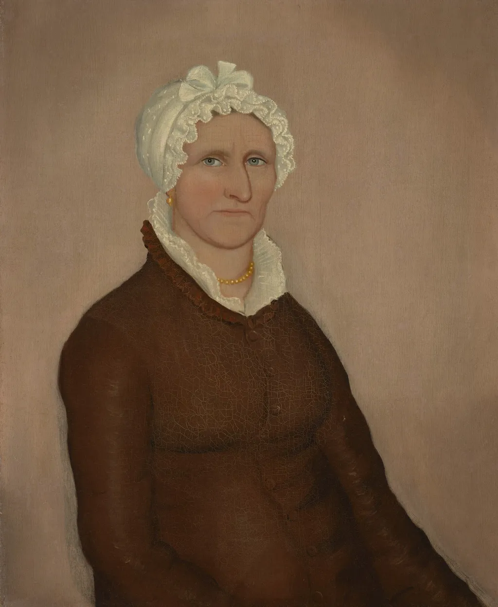 Portrait of a Lady, by Ammi Phillips, oil, 1816