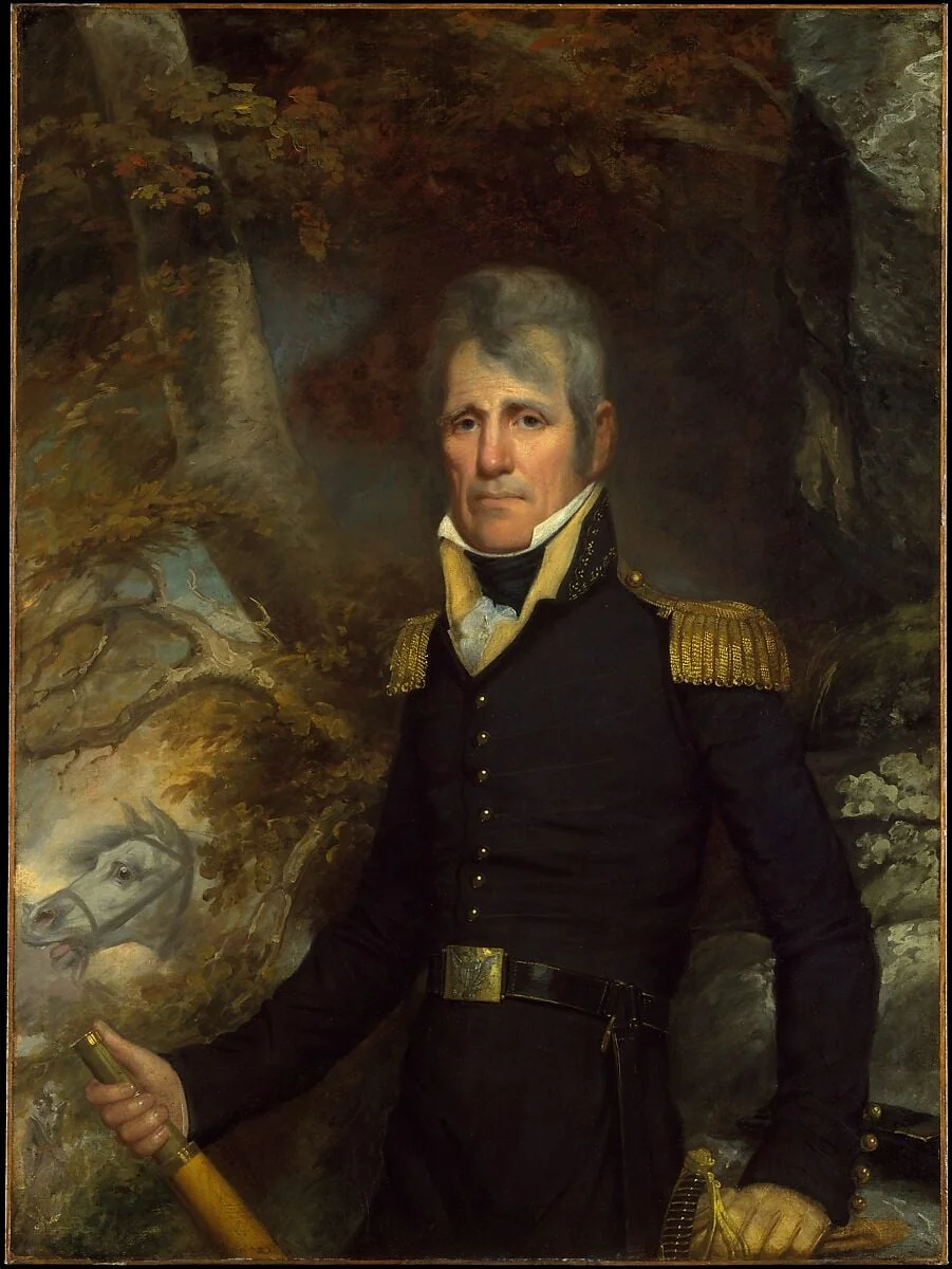General Andrew Jackson, detail