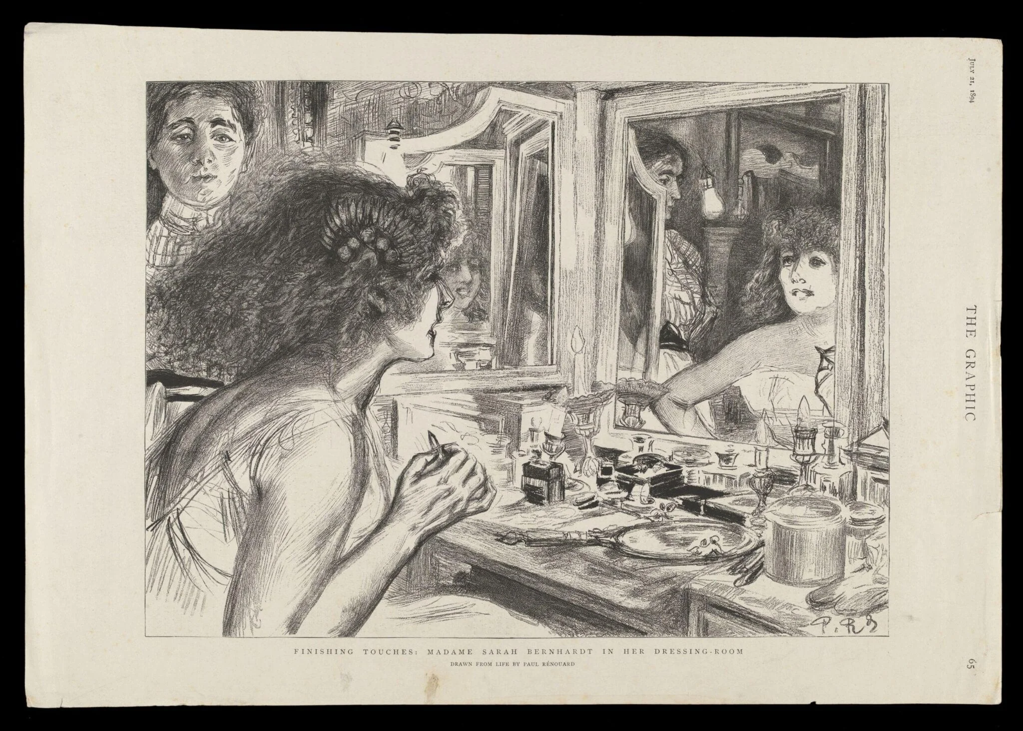 H Beard Print Collection, detail