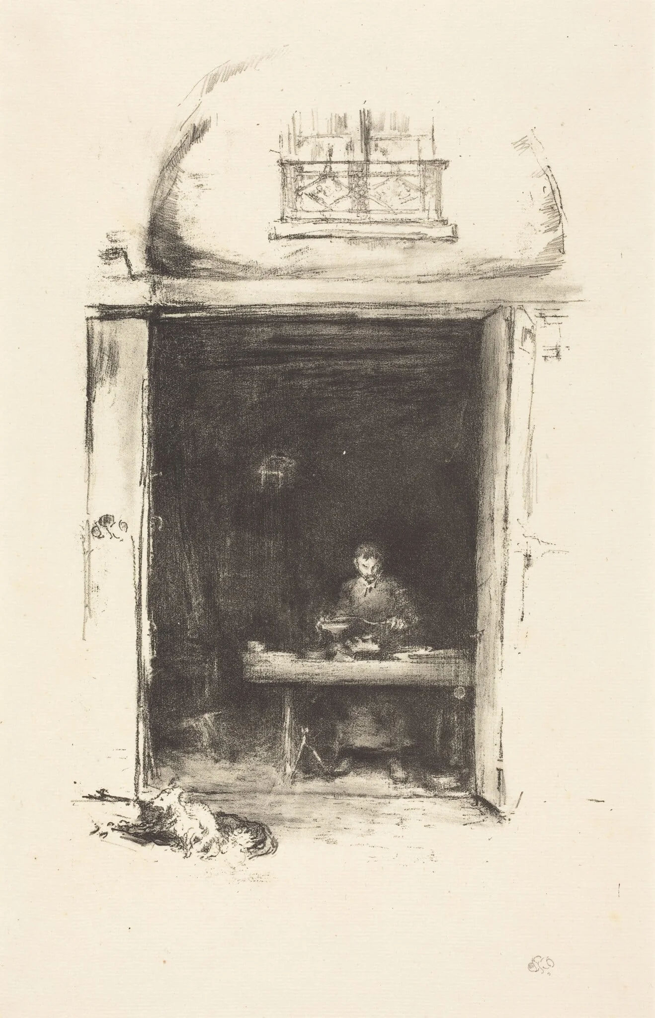 The Smith, Passage du Dragon, detail