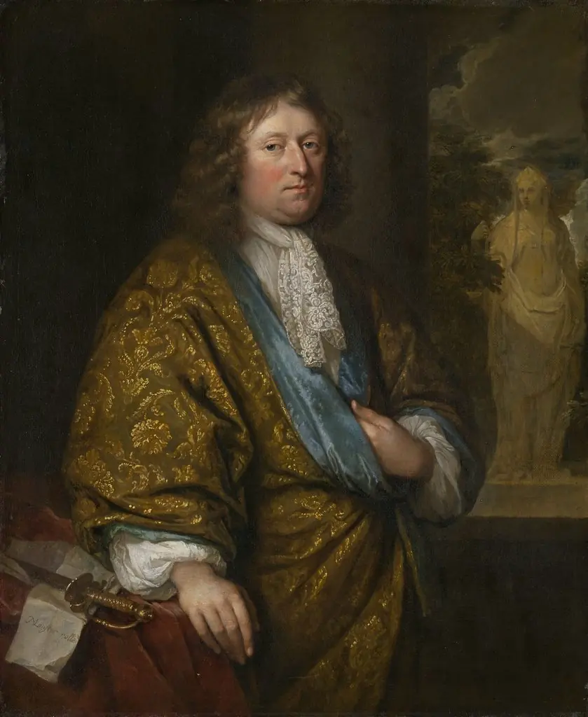 Portrait of a Gentleman, by Caspar Netscher, oil