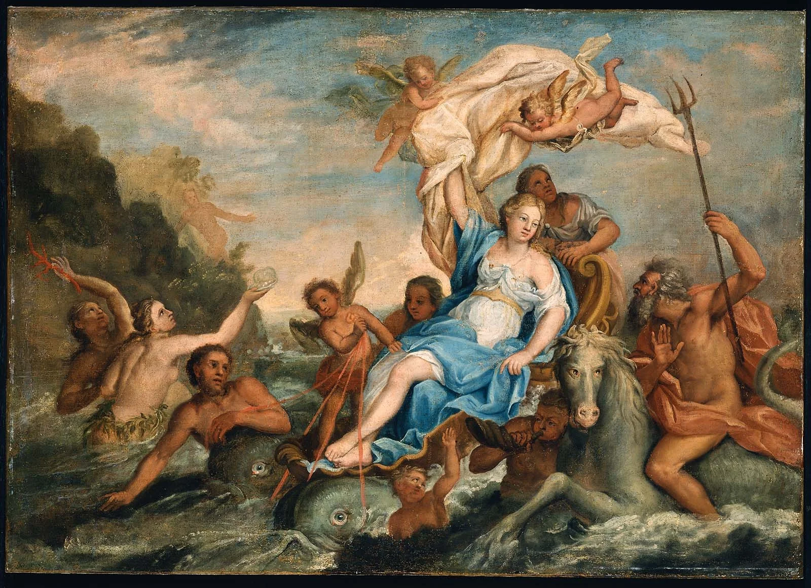 Galatea, detail