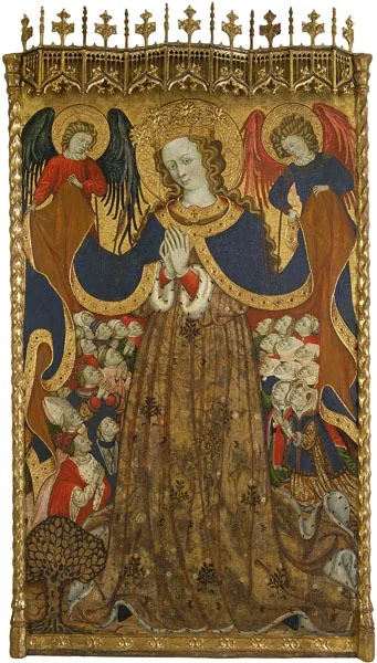 Our Lady of Mercy, detail