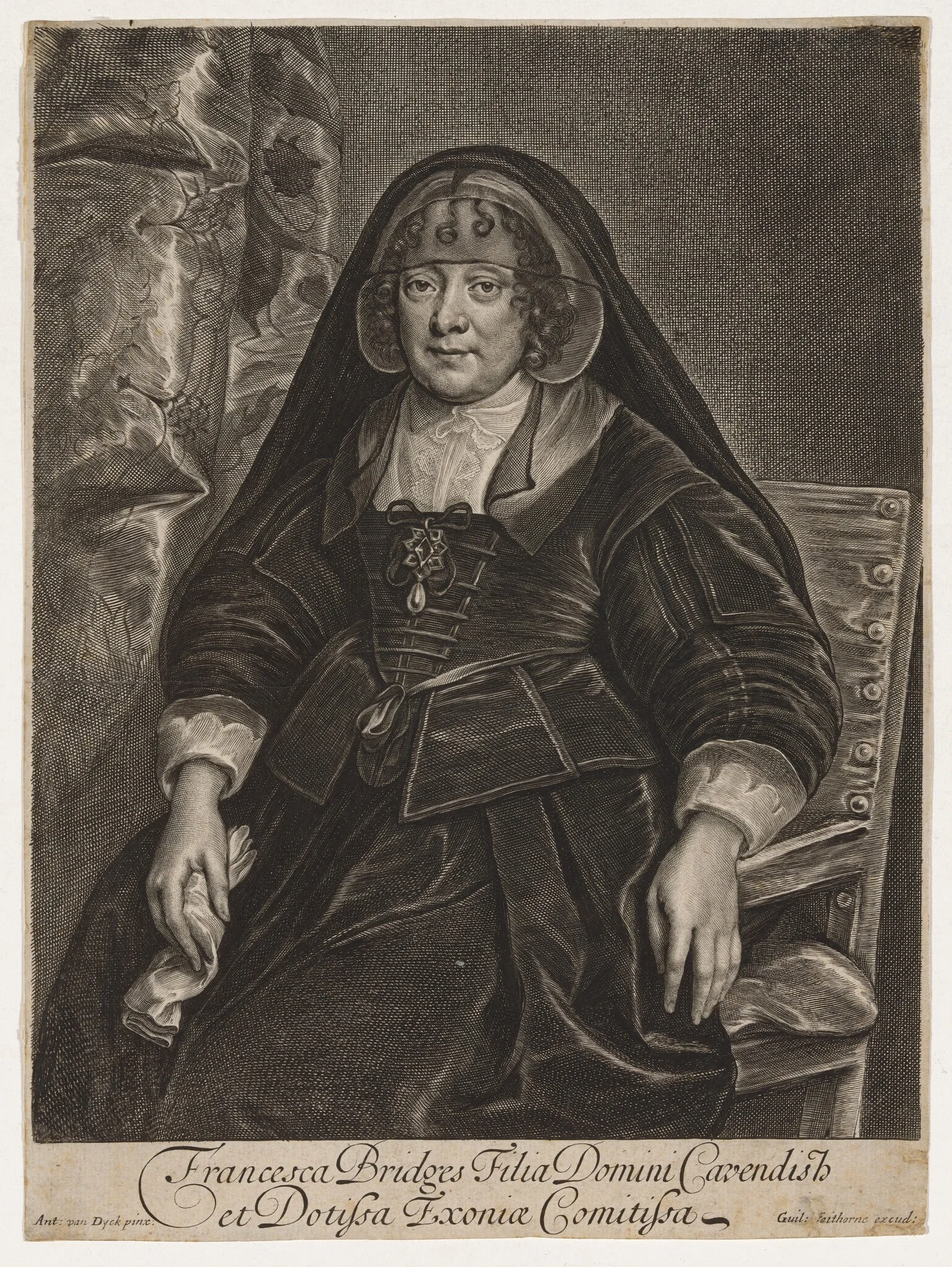 Frances Bridges, detail