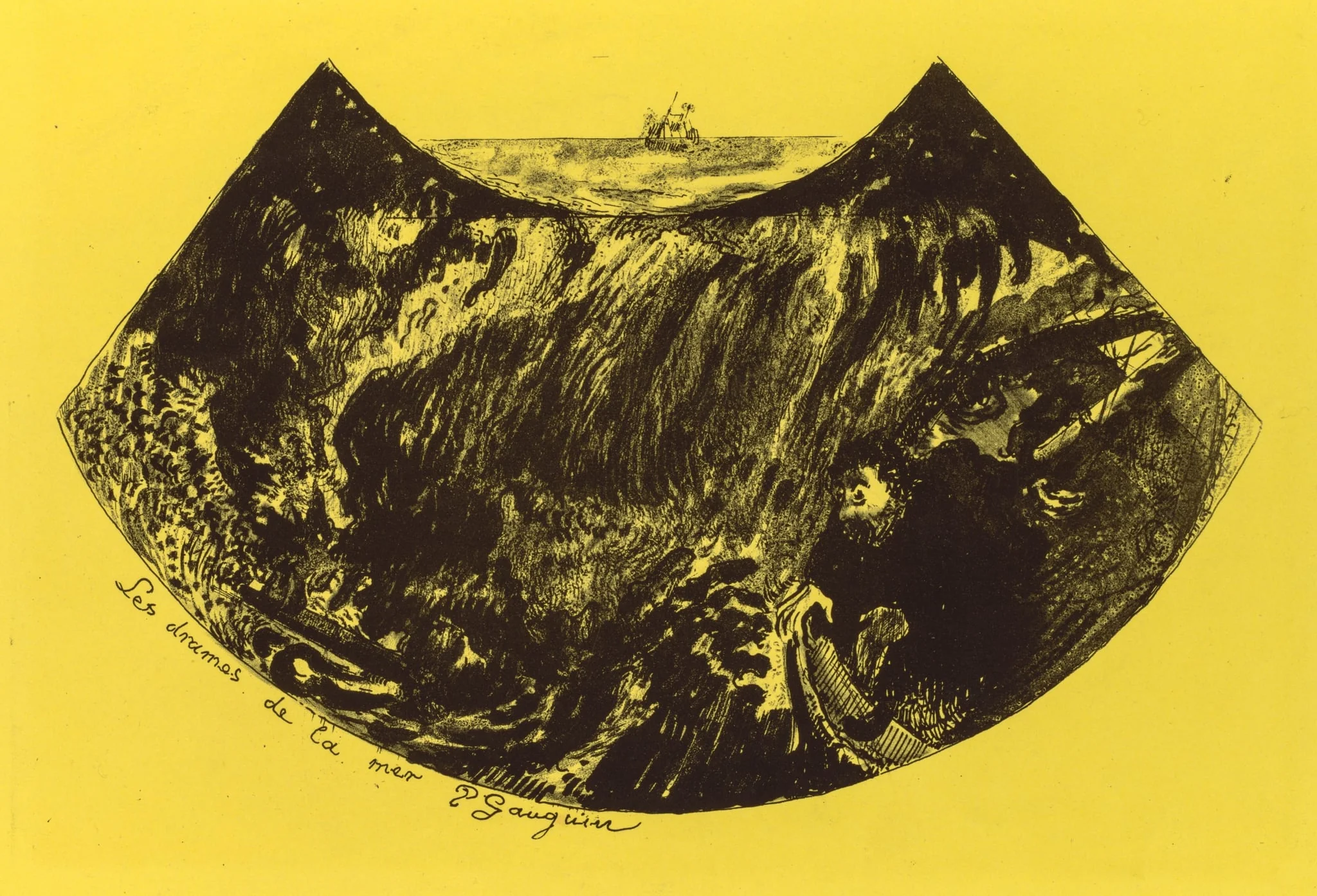 Volpini Suite: Dramas of the Sea (Les Drames de la Mer), detail