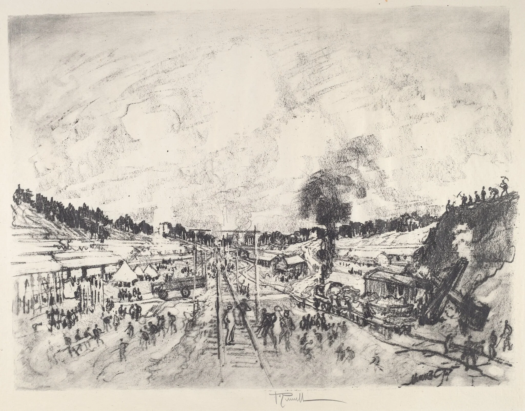 Building the Camp, detail