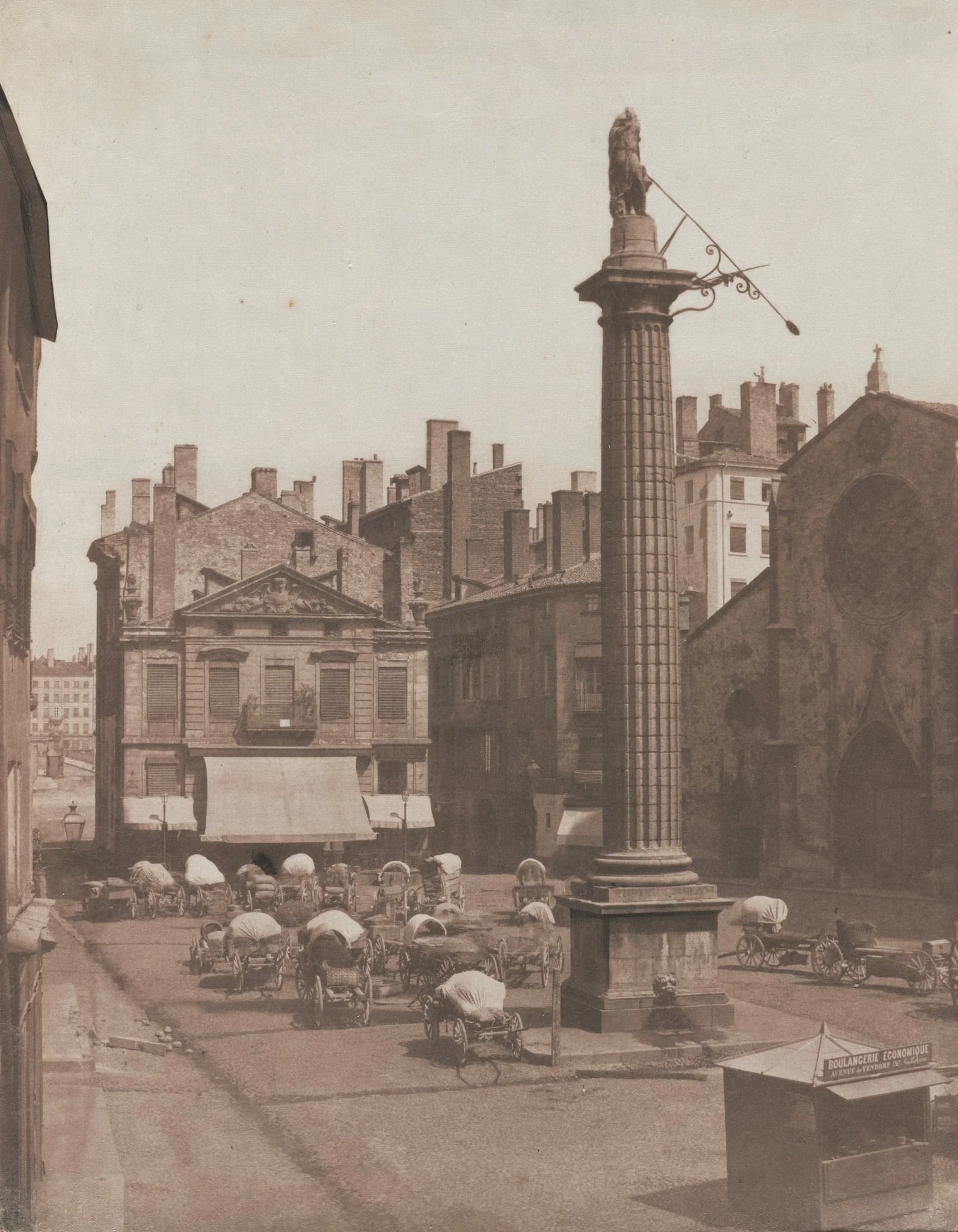 Untitled (Place des Cordeliers), detail