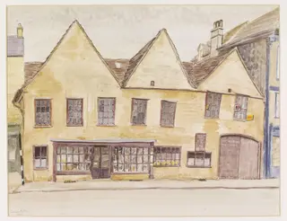 Ironmonger's Shop, Tetbury, by Puller, watercolor