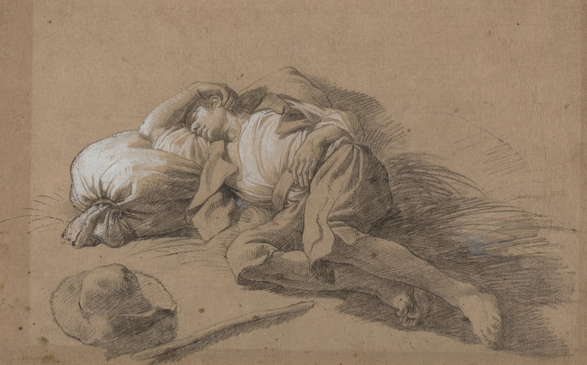 Sleeping Peasant, detail