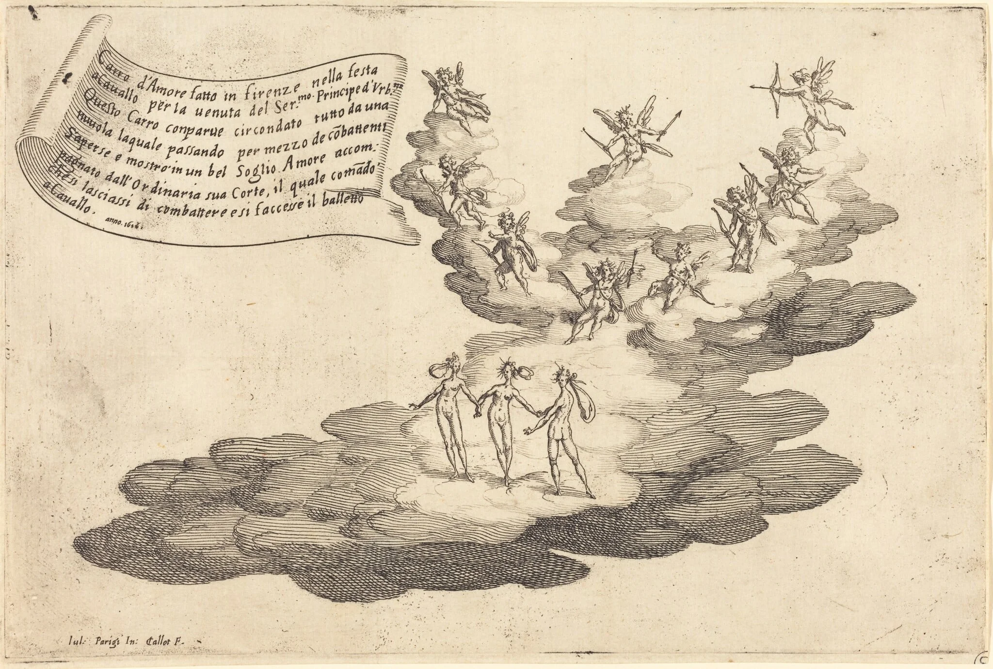 The Float of Love, detail