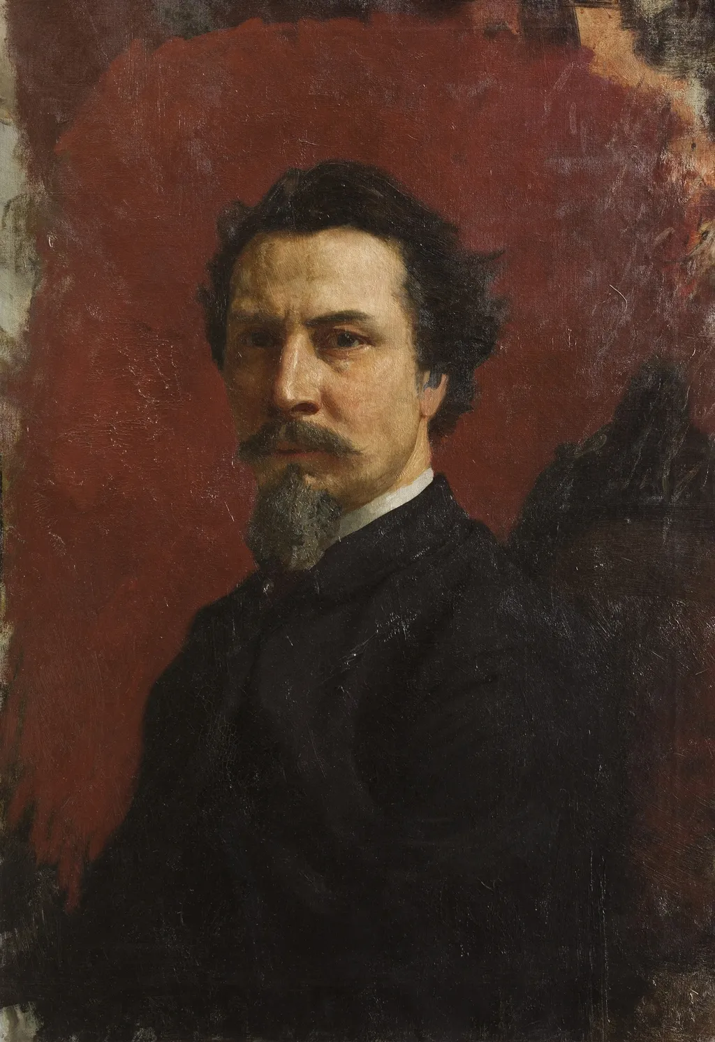 Self-Portrait, by Henryk Siemiradzki, oil, 1888