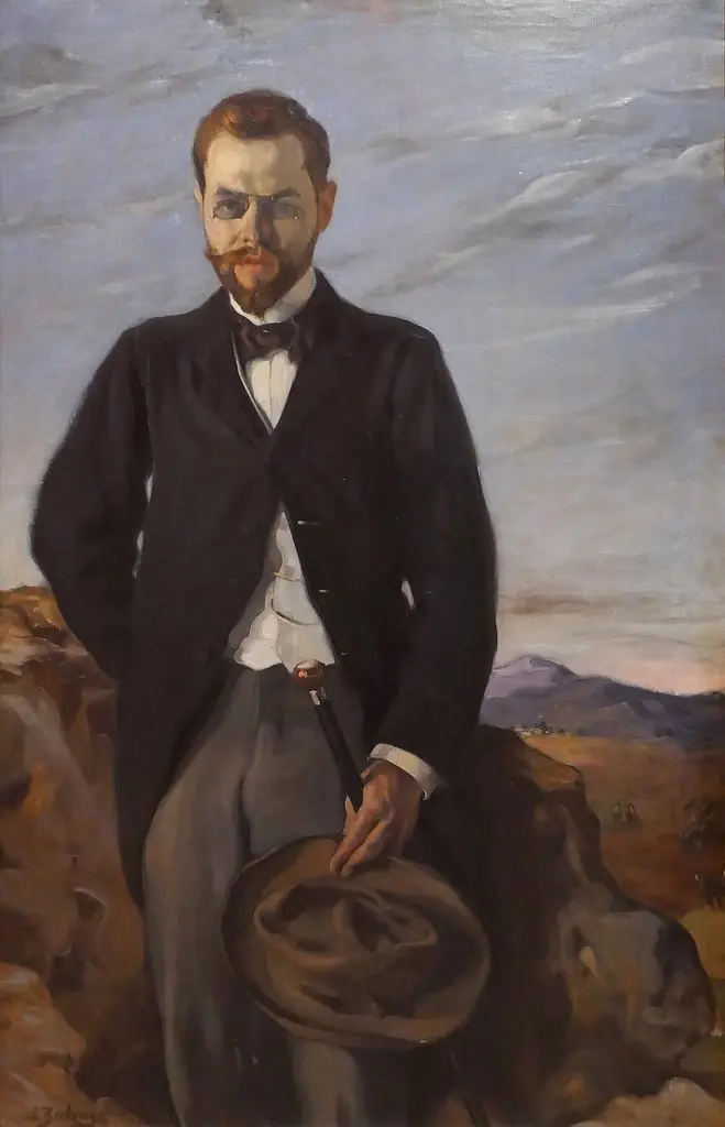Portrait of Ivan Shchukin (1869-1908), by Ignacio Zuloaga, oil, 1900