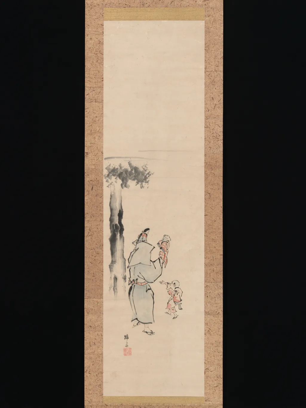 Puppeteer, by Teisai Hokuba, unspecified, 1822