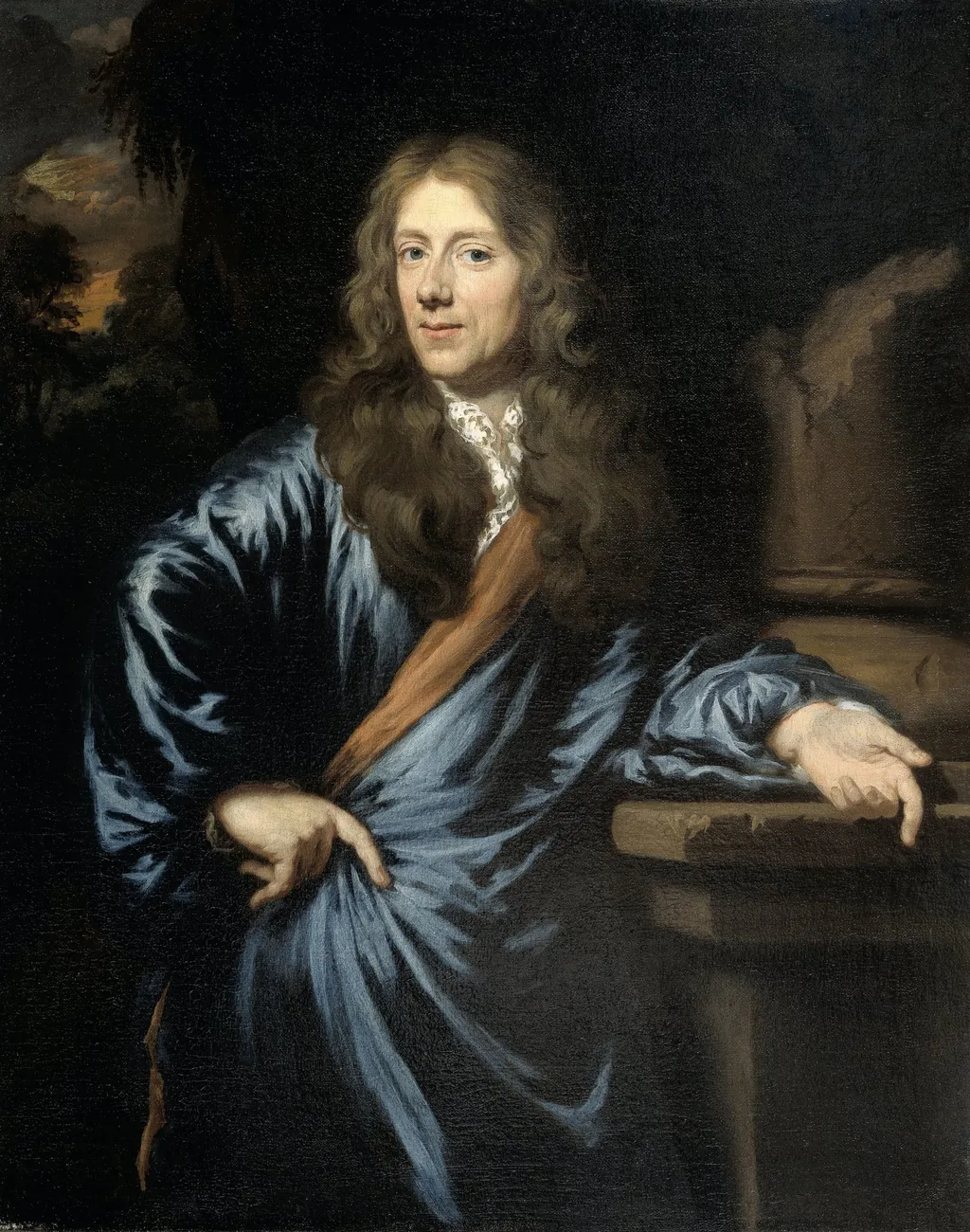 Portrait of Willem Pottey, Lawyer and Accountant-General of Flushing, by Nicolaes Maes, unspecified, 1690