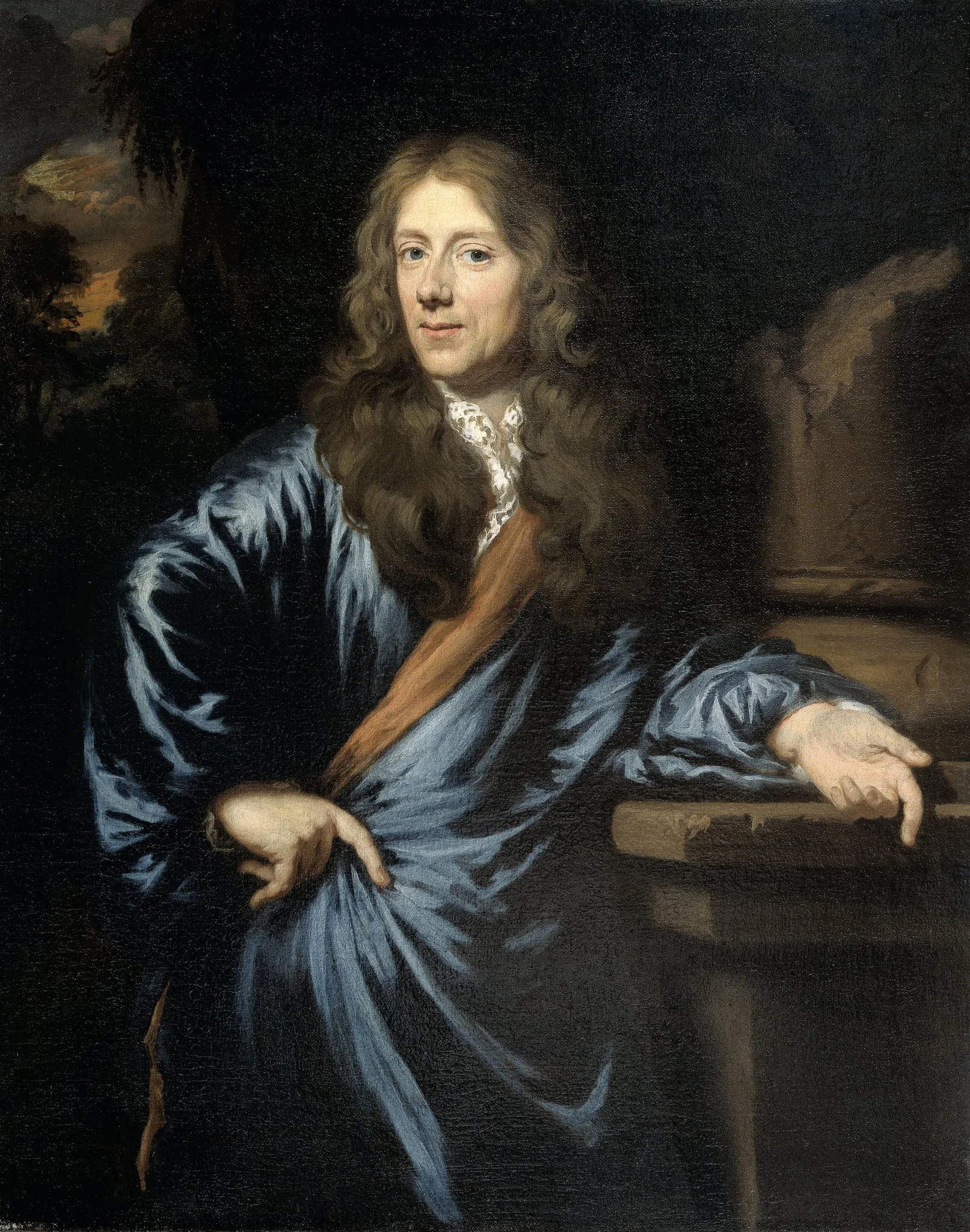 Portrait of Willem Pottey, Lawyer and Accountant-General of Flushing, detail