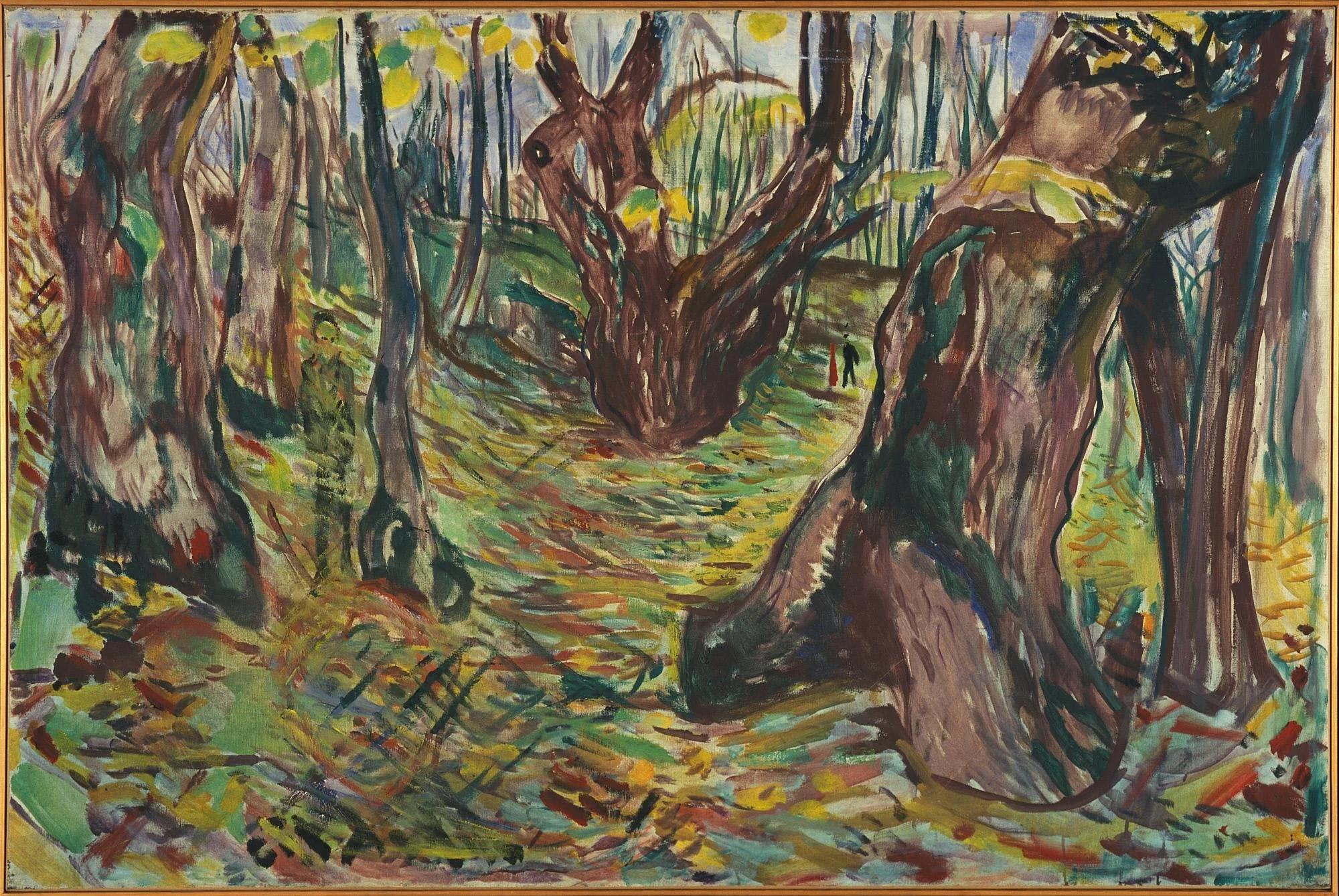Rugged Trunks, detail