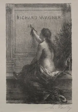 Immortality, by Henri Fantin-Latour, 1886