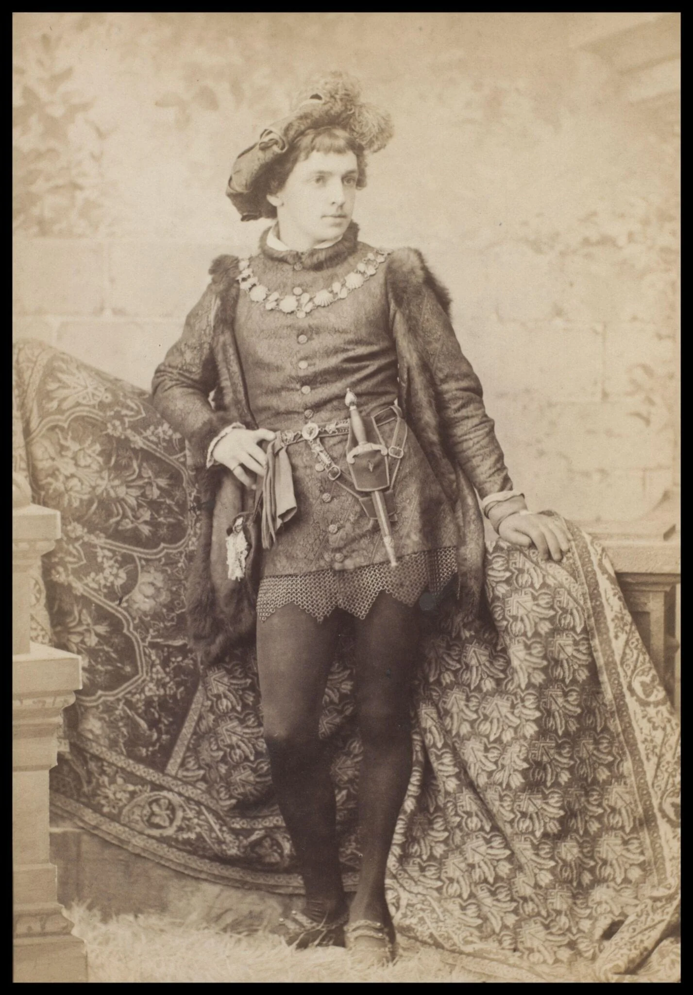 Guy Little Theatrical Photograph, detail