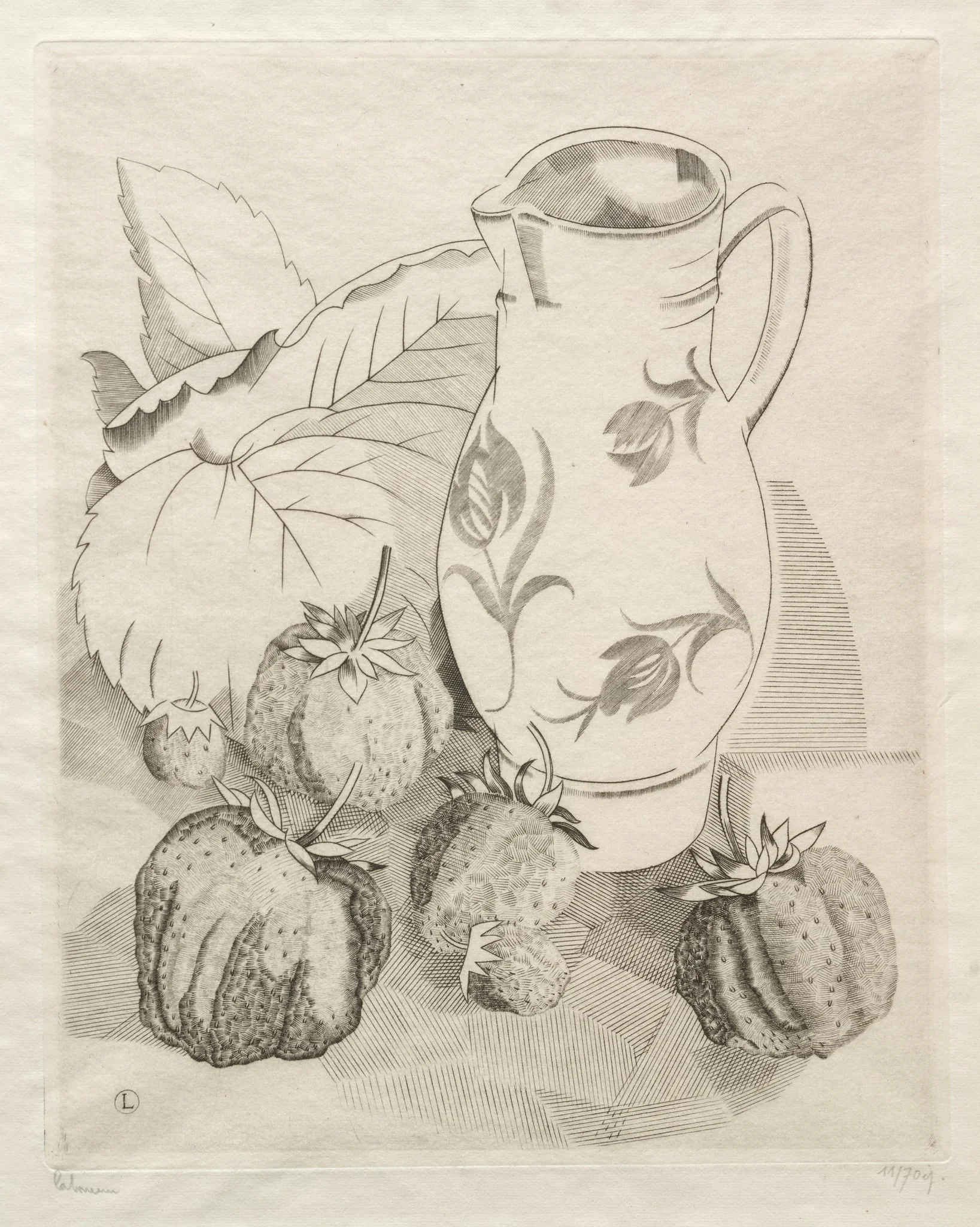 Strawberries, detail