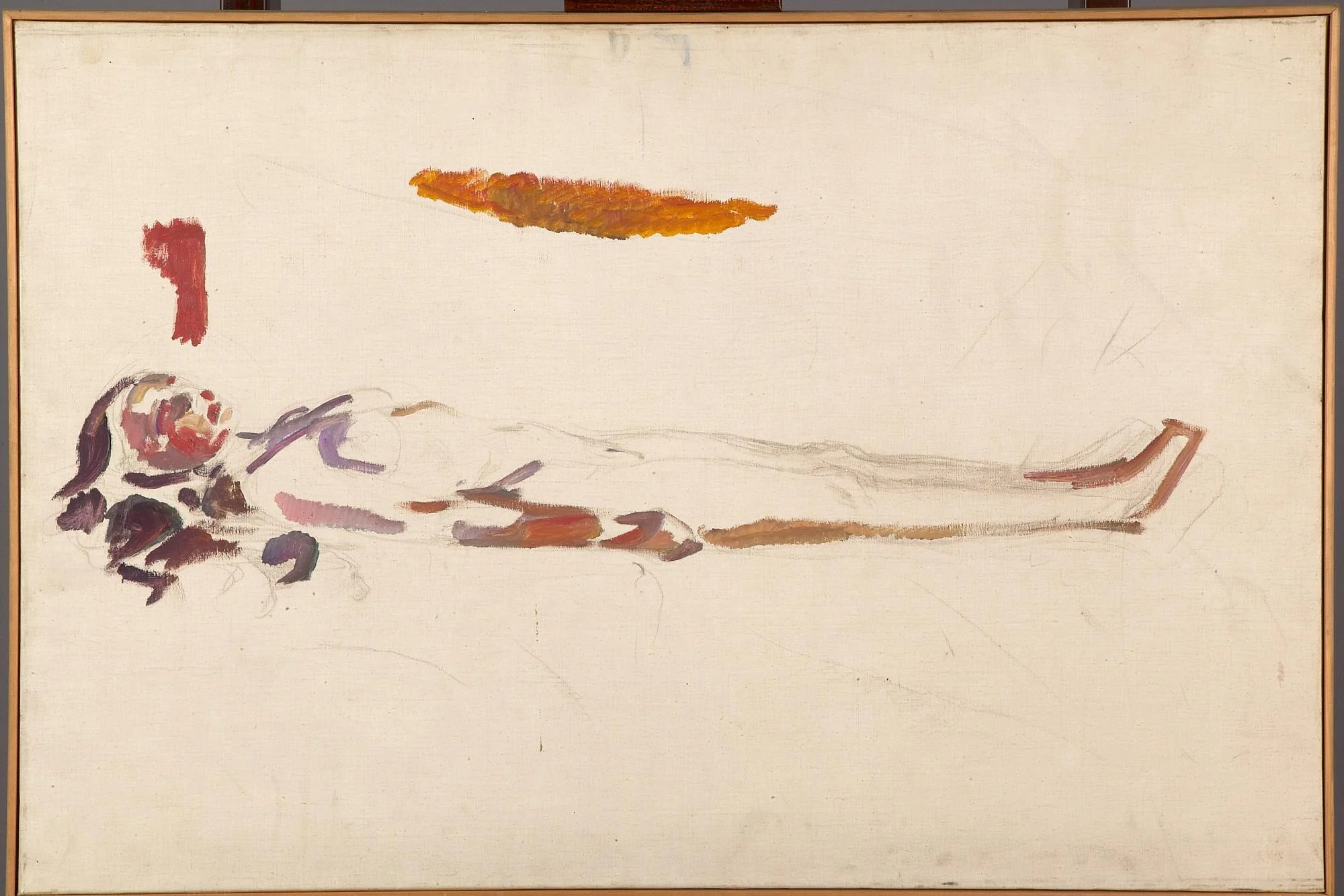 Reclining Nude, detail