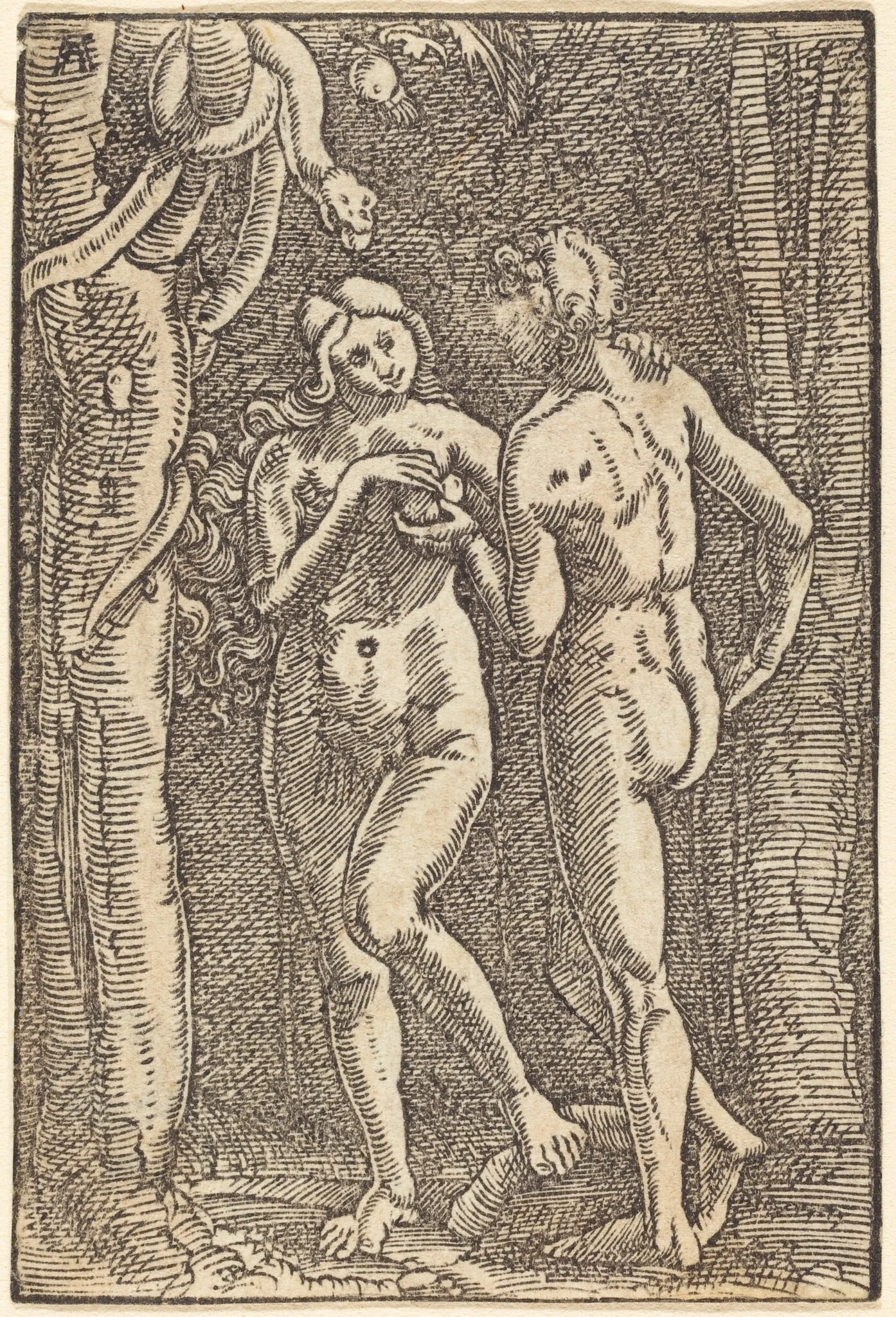 The Fall of Man, detail