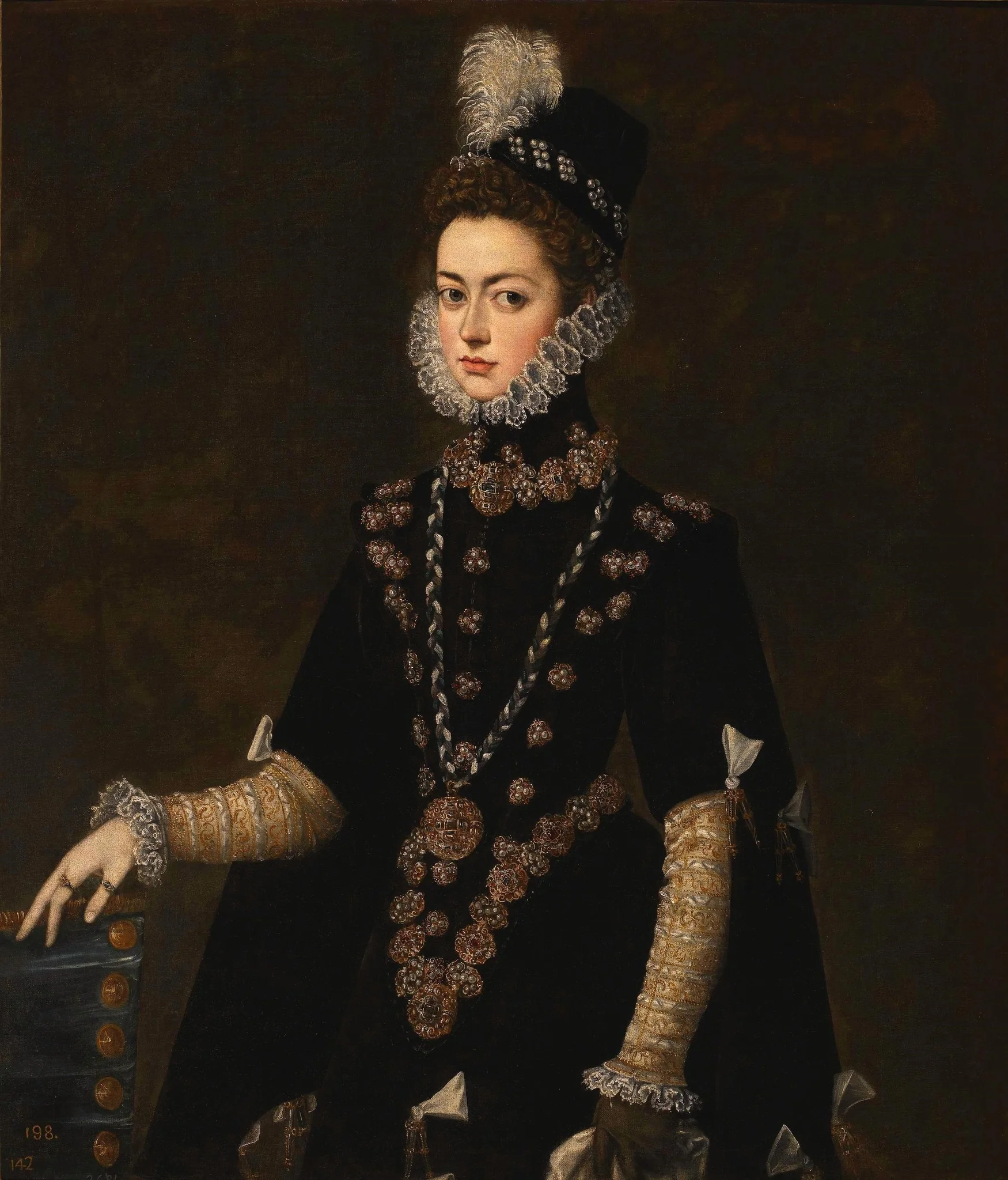 The Infanta Catalina Micaela, detail