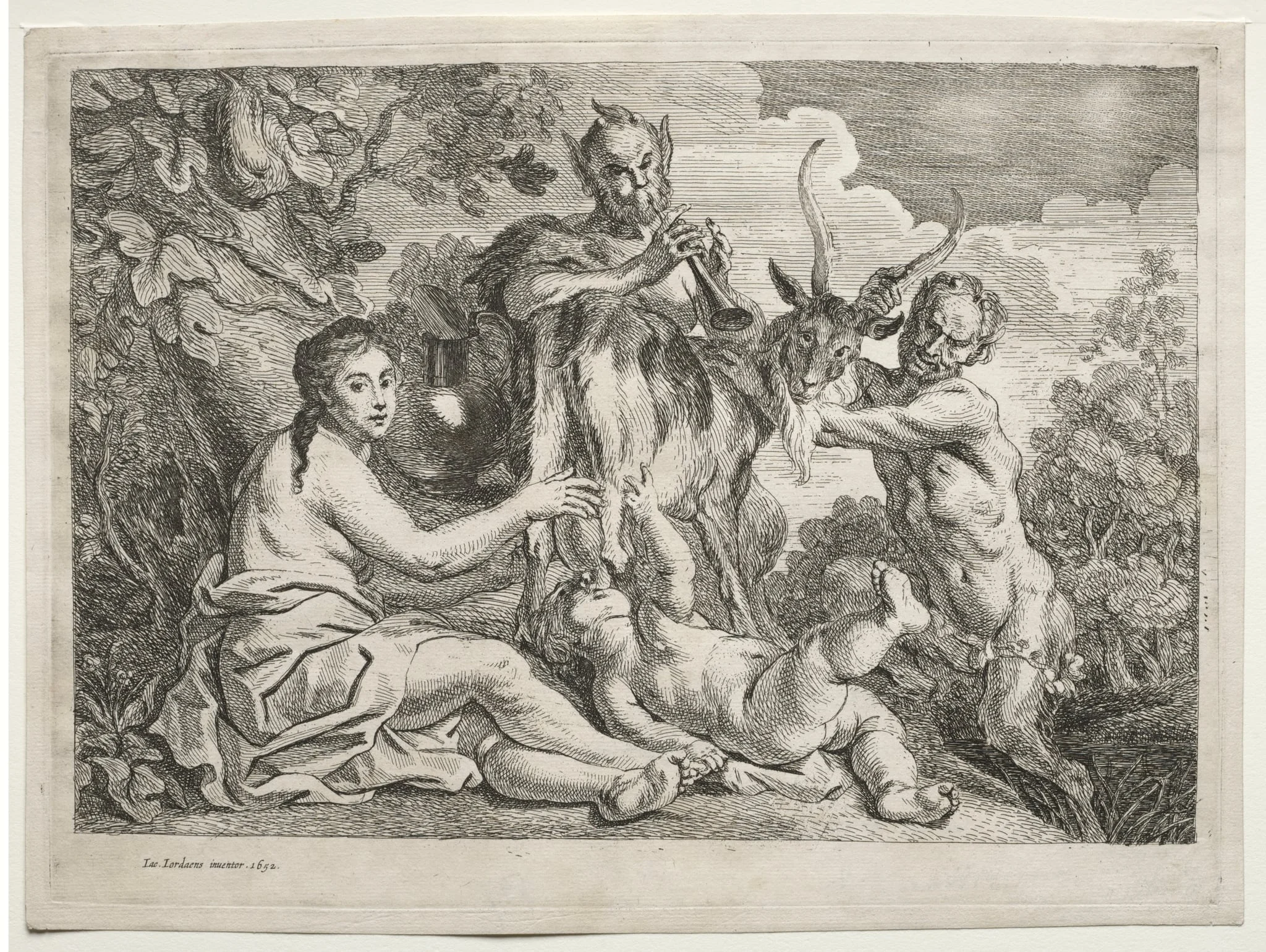 Jupiter Nourished by the Goat Almathea, detail