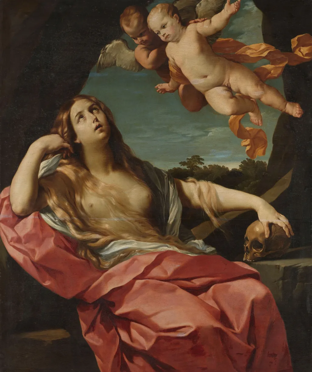 Mary Magdalene, by Guido Reni, oil