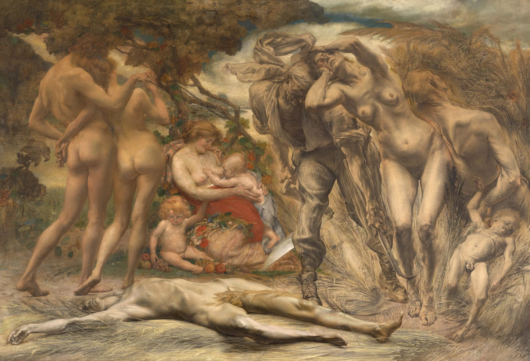 The Harvest, detail