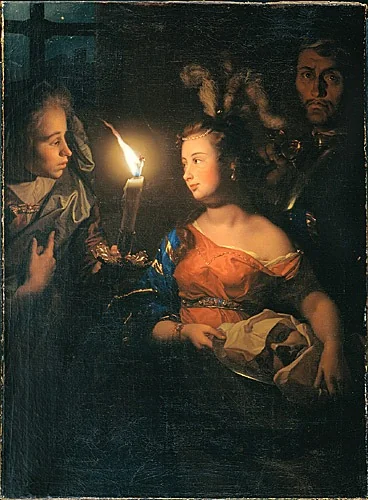Salome with the Head of John the Baptist, detail