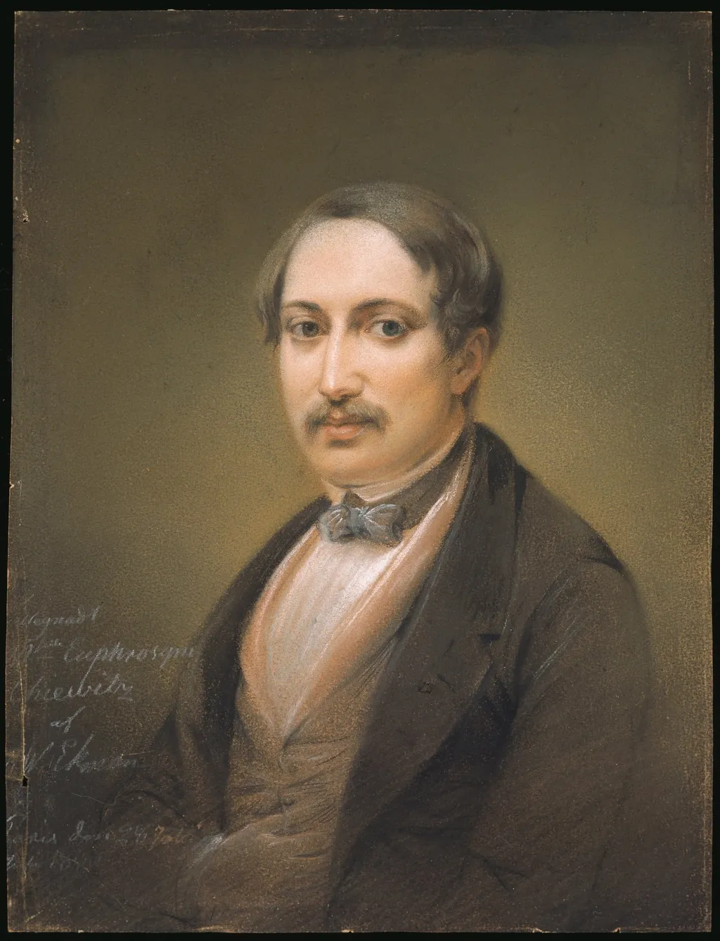 Arkkitehti, insinööri Georg Theodor Polycron Chiewitz (1815-1862), by Robert Wilhelm Ekman