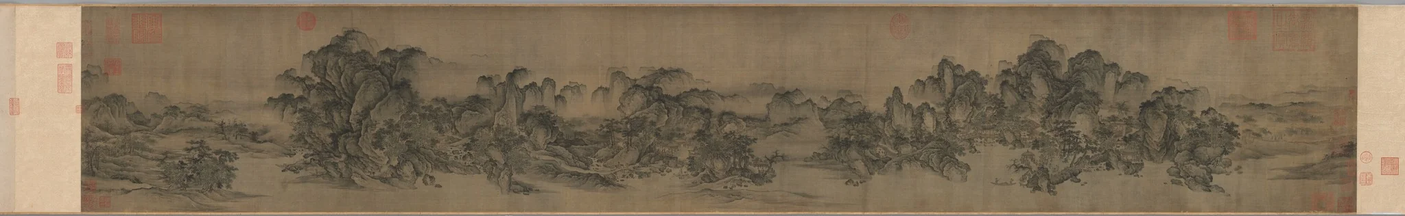 Streams and Mountains without End, detail