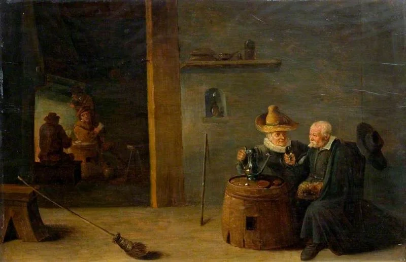 A Flemish Interior, detail