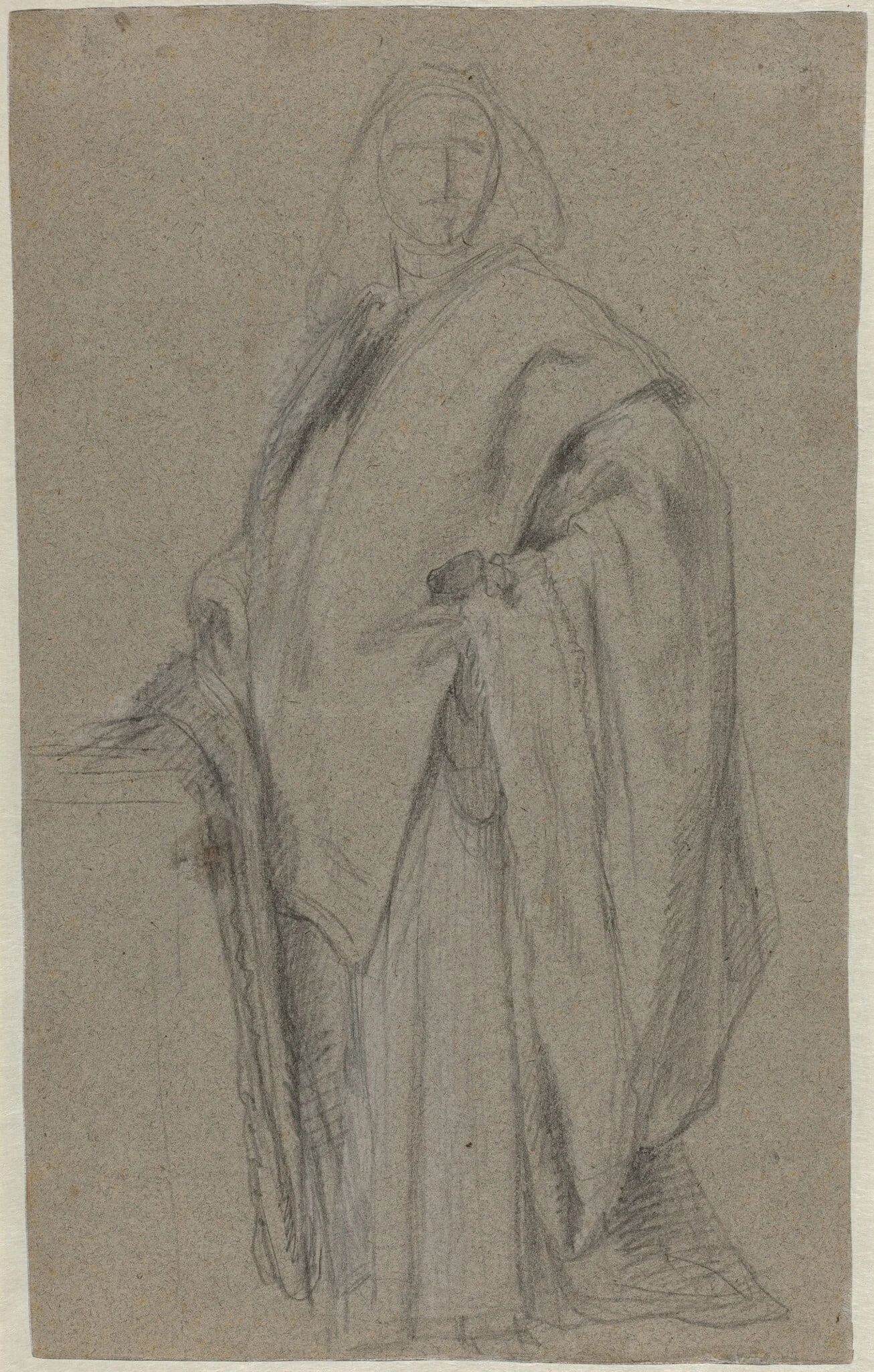 Portrait of a Procurator [verso], detail