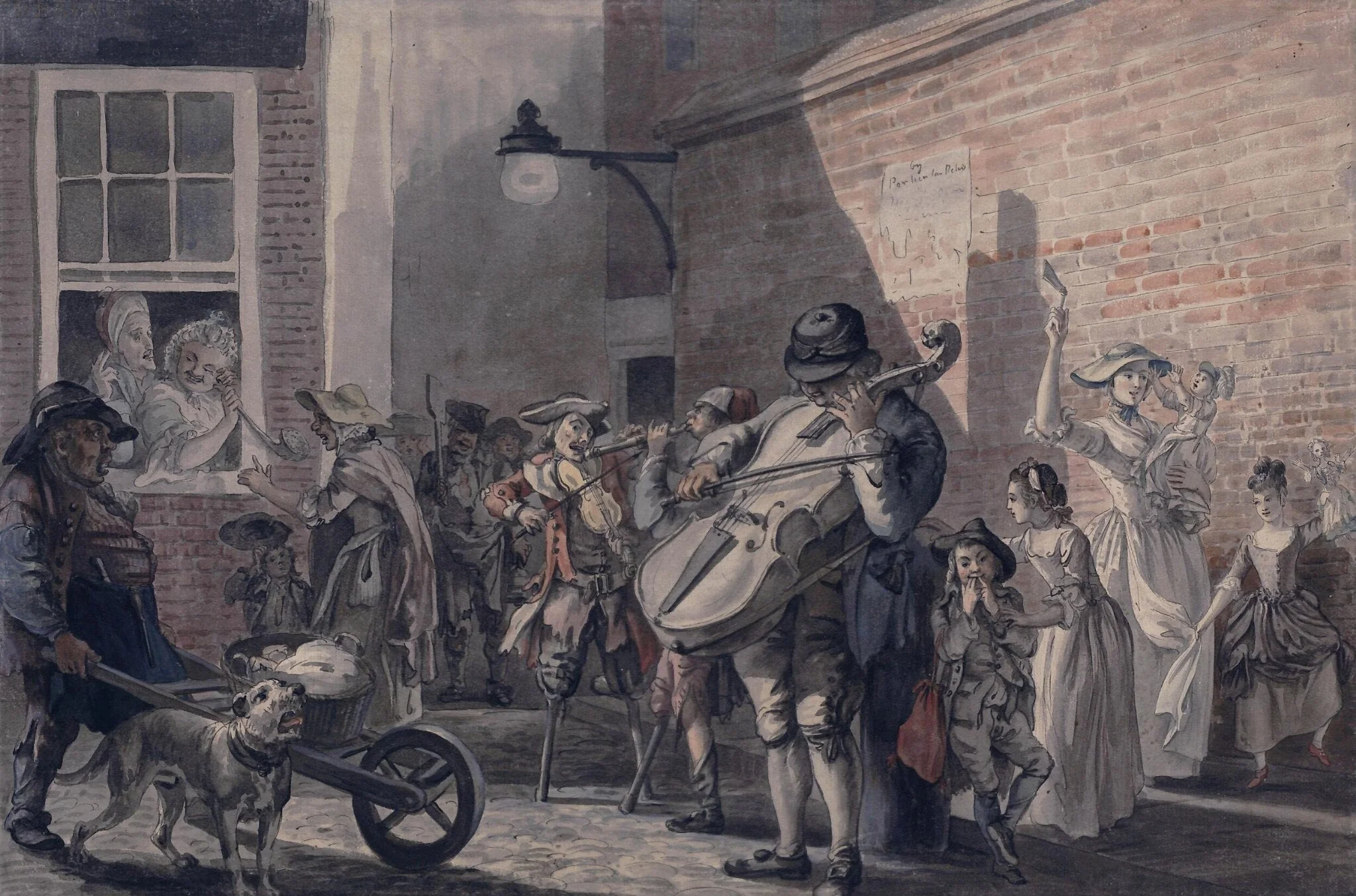 The Asylum for the Deaf, detail