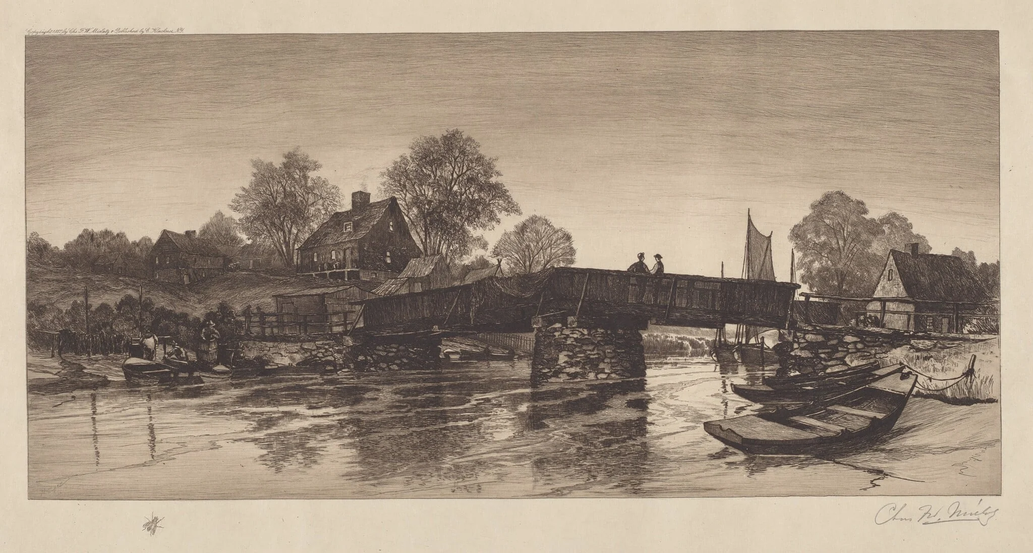 Untitled (Old Bridge), detail