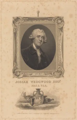 Josiah Wedgewood, Esq., by John Taylor Wedgwood, ink, 1841