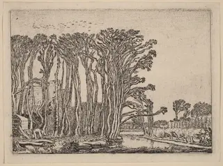 The Charcoal-Burner, by Willem Buytewech, ink, 1621