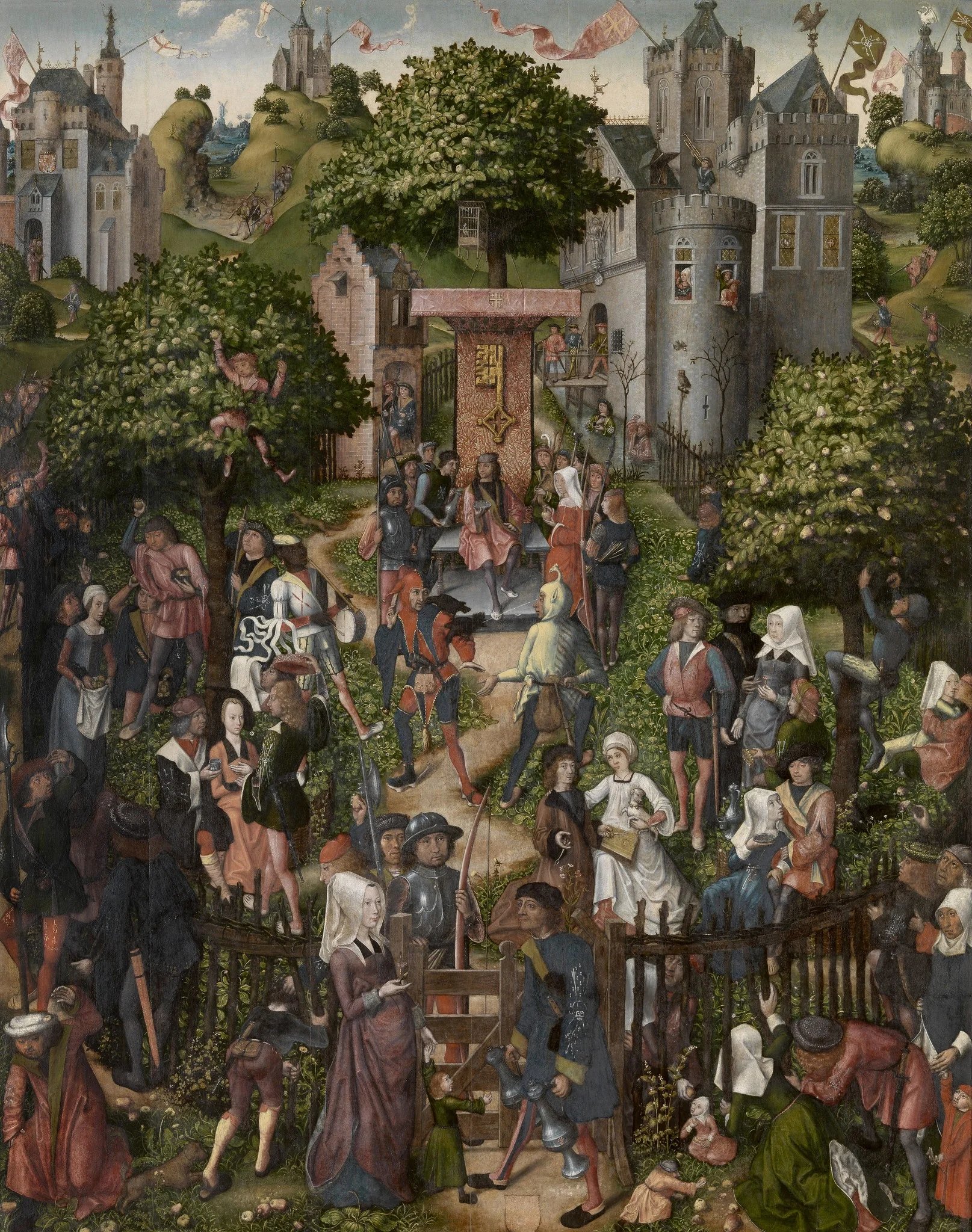 مهرجان الرماة, detail
