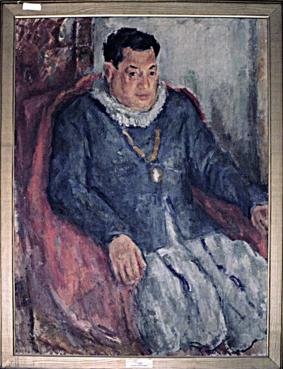 Alexandru Giugaru în Falstaff din „Nevestele vesele din Windsor” de W. Shakespeare, detail